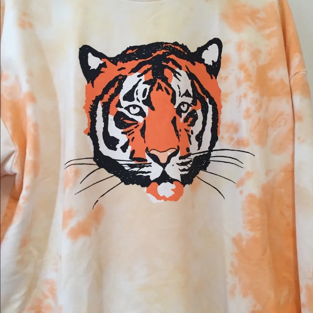 Wildfox La Tigre Roadtrip Tie Dye Sweatshirt - Picture 3 of 5